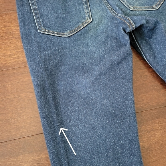 Everlane High Rise Skinny Ankle Length Stretch Denim Jeans Womens Size 23 Waist - Picture 6 of 11